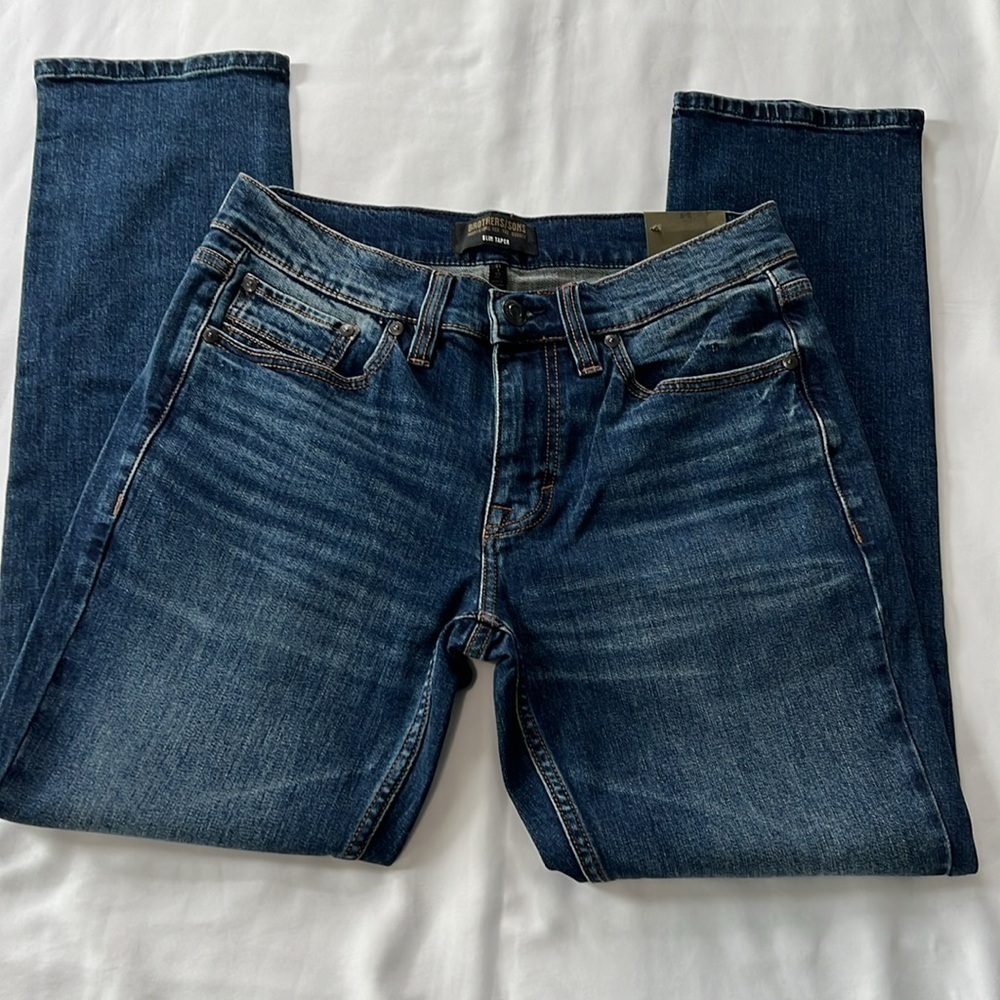NEW Brothers/Sons Slim Taper Leg Jeans